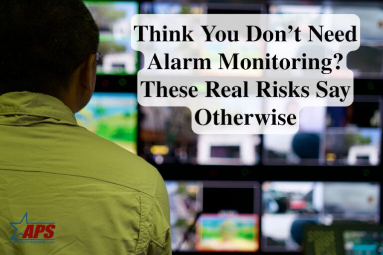 alarm monitoring