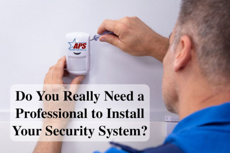 security system installation