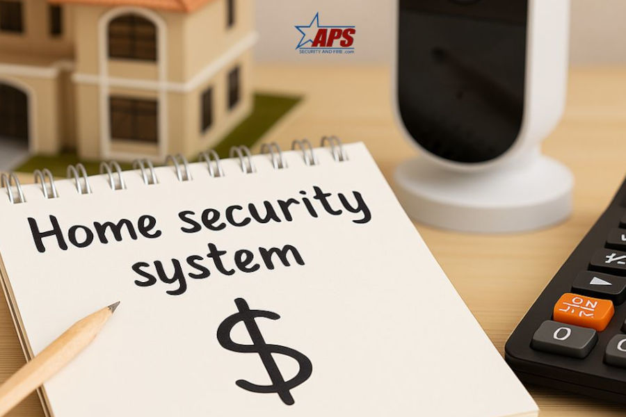 cost of home security system