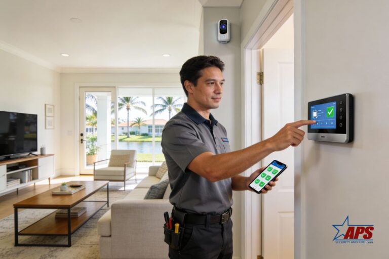 wireless security system