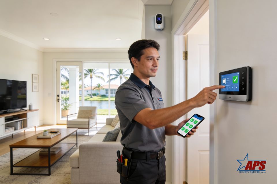 wireless security system