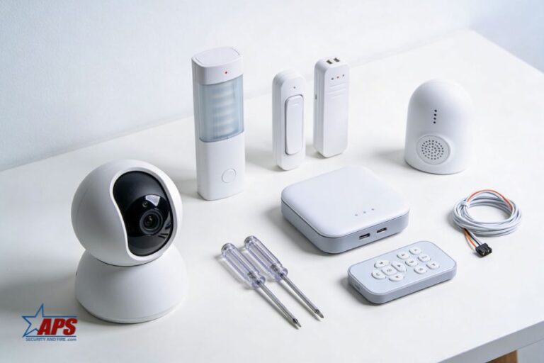 types of home security systems